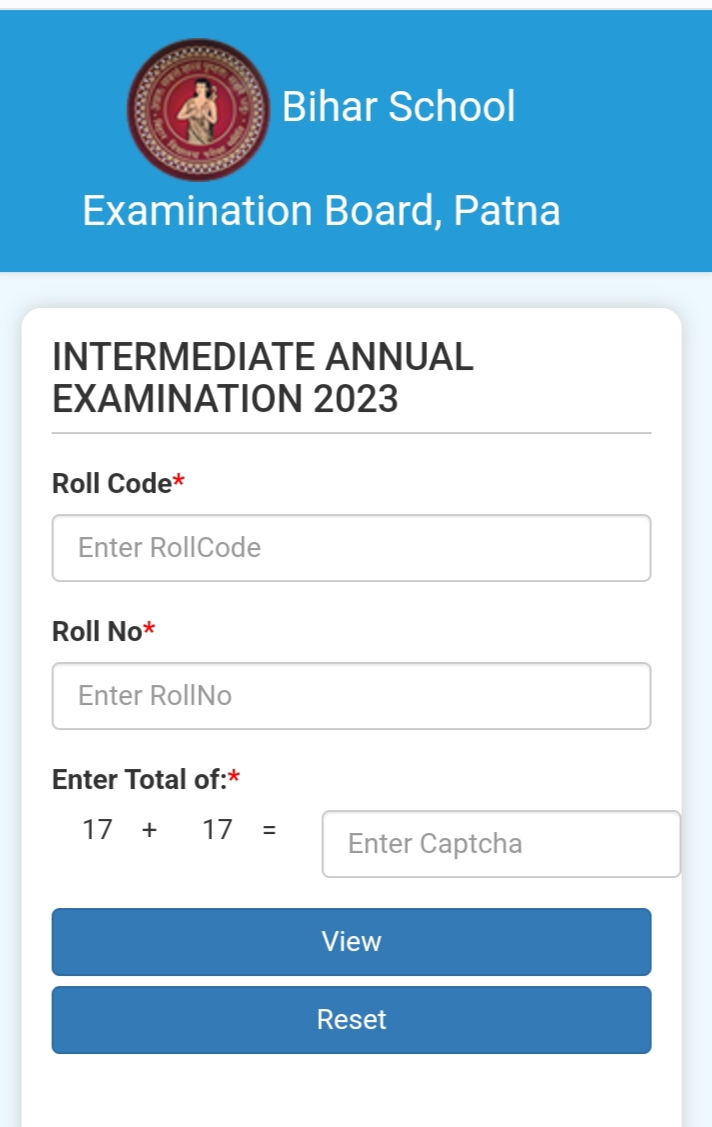 Bihar Board Results 2023